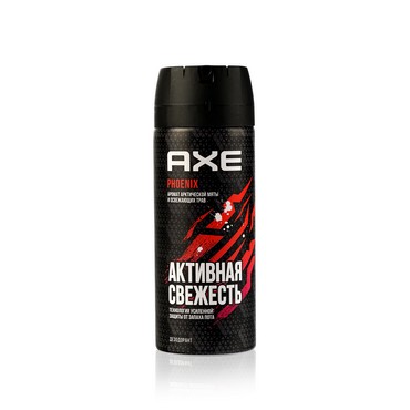 Мужской дезодорант - антиперспирант Axe " Феникс " Активная свежесть 150мл