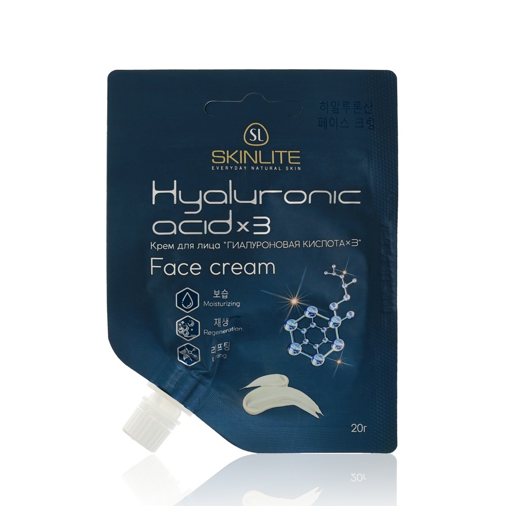 

Крем для лица Skinlite Hyaluronic acid x3 20г