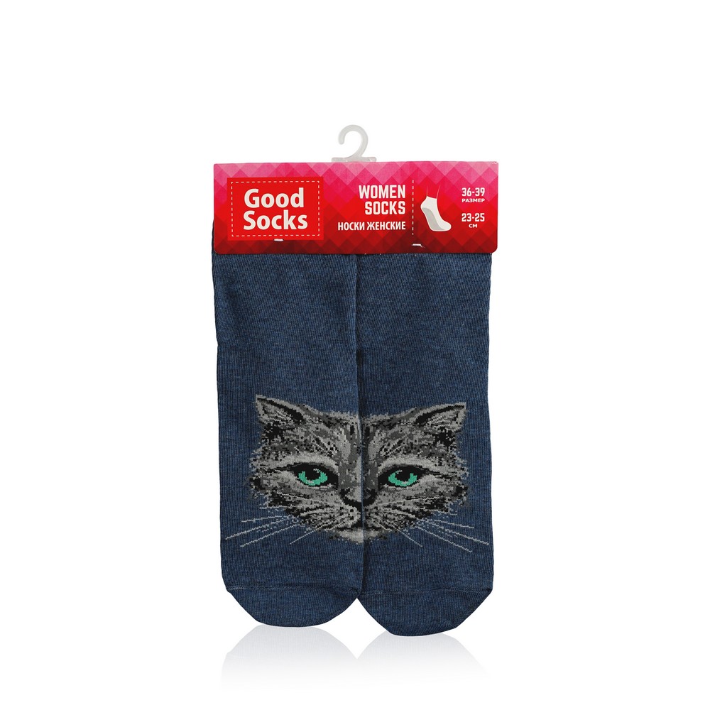 

Женские носки Good Socks C1438 трикотажные , Джинс , р.23-25