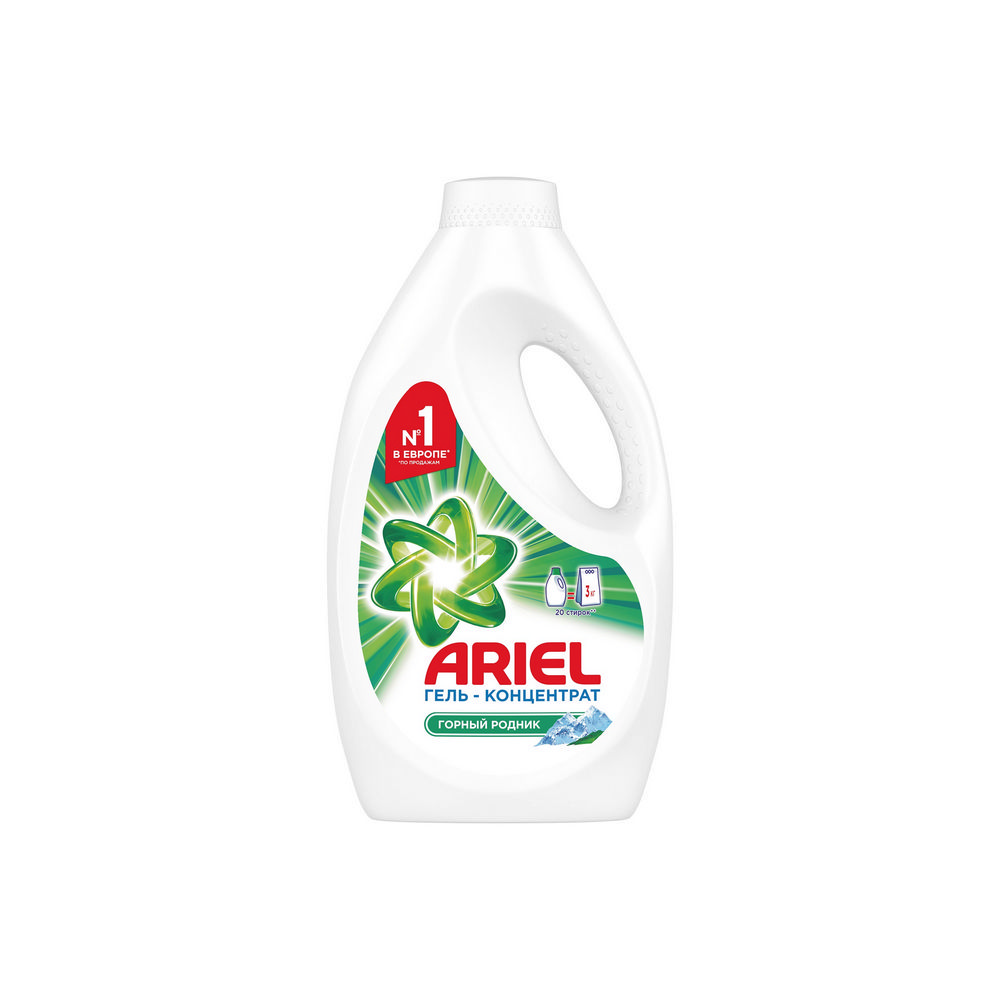 

Гель Ariel для стирки , Горный родник 1,3л