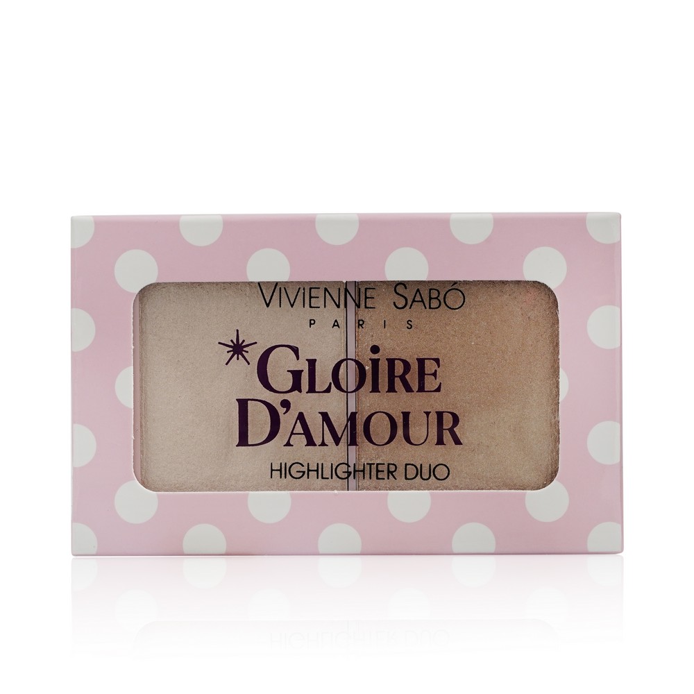 

Хайлайтер для лица Vivienne Sabo Gloire d'amour палетка 01 светло-розовый 6г