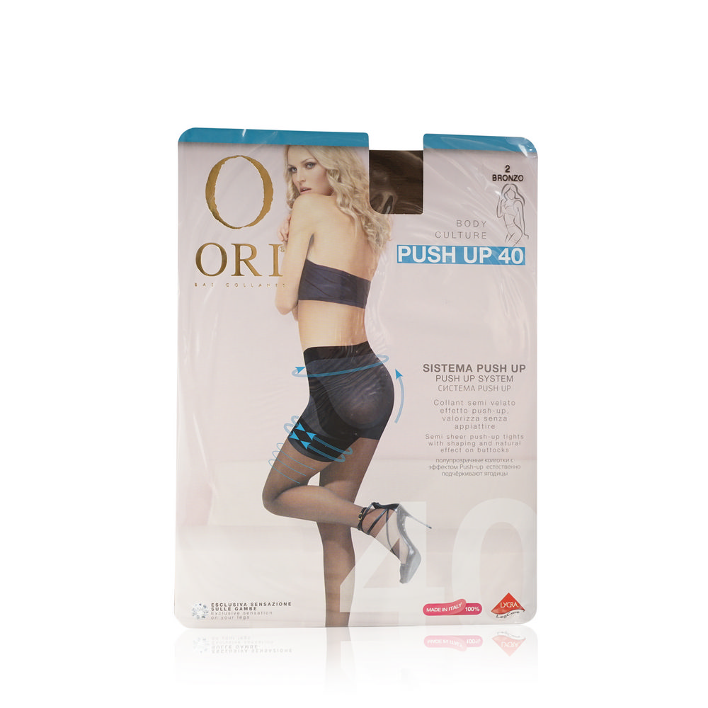 

Женские колготки Ori Push Up 40den Bronzo 2 размер