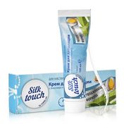 Крем для депиляции Carelax Silk Touch с алоэ и аргановым маслом 100мл