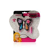 Детский набор косметики Bondibon Eva Moda " Бабочка " ( тени для век , 4 цвета )