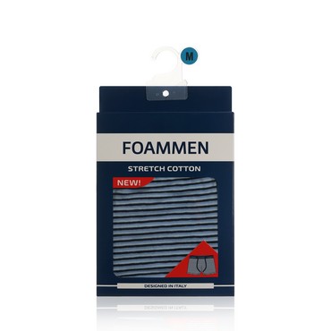 Мужские трусы Foammen Fo210005-2 , Узкая голубая полоска , M