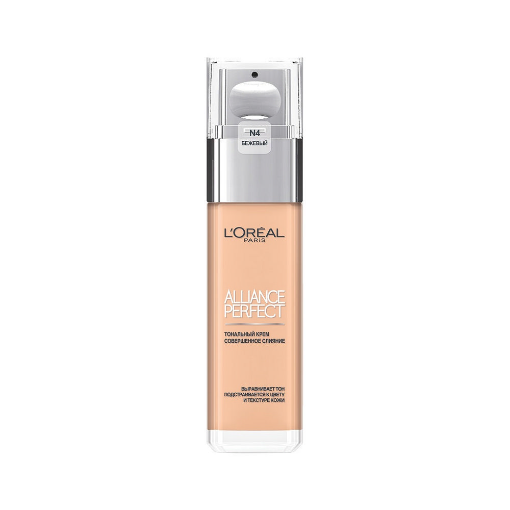 Тональный крем L`Oreal Paris Alliance Perfect для лица N4 Бежевый 30мл l oreal paris alliance perfect