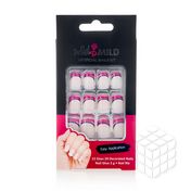 Накладные ногти Wild&Mild для маникюра 12шт + клей WM004
