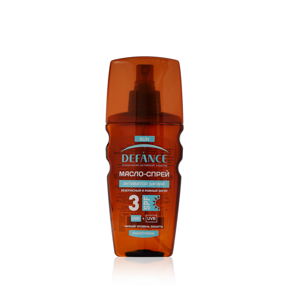 

Масло - спрей Defance для активного загара для смуглой кожи SPF 3 165мл