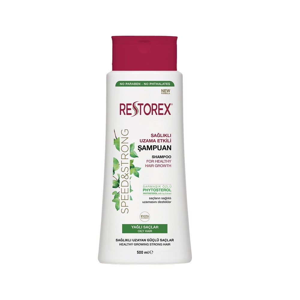 

Шампунь для жирных волос Restorex Speed & Strong 500мл