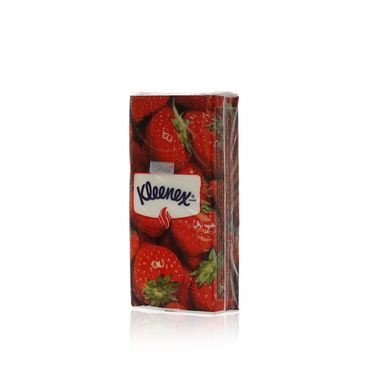 Носовые платочки Kleenex Aroma бумажные 3х-слойные клубника 10шт
