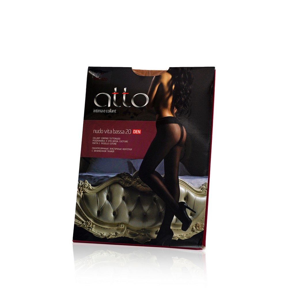 

Женские колготки Atto Vita Bassa 20den Bronz 3 размер