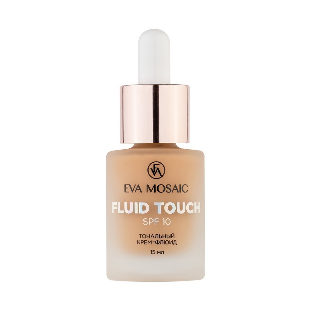 

Тональный крем - флюид для лица Eva Mosaic Fluid Touch 04 Бежевый 15мл