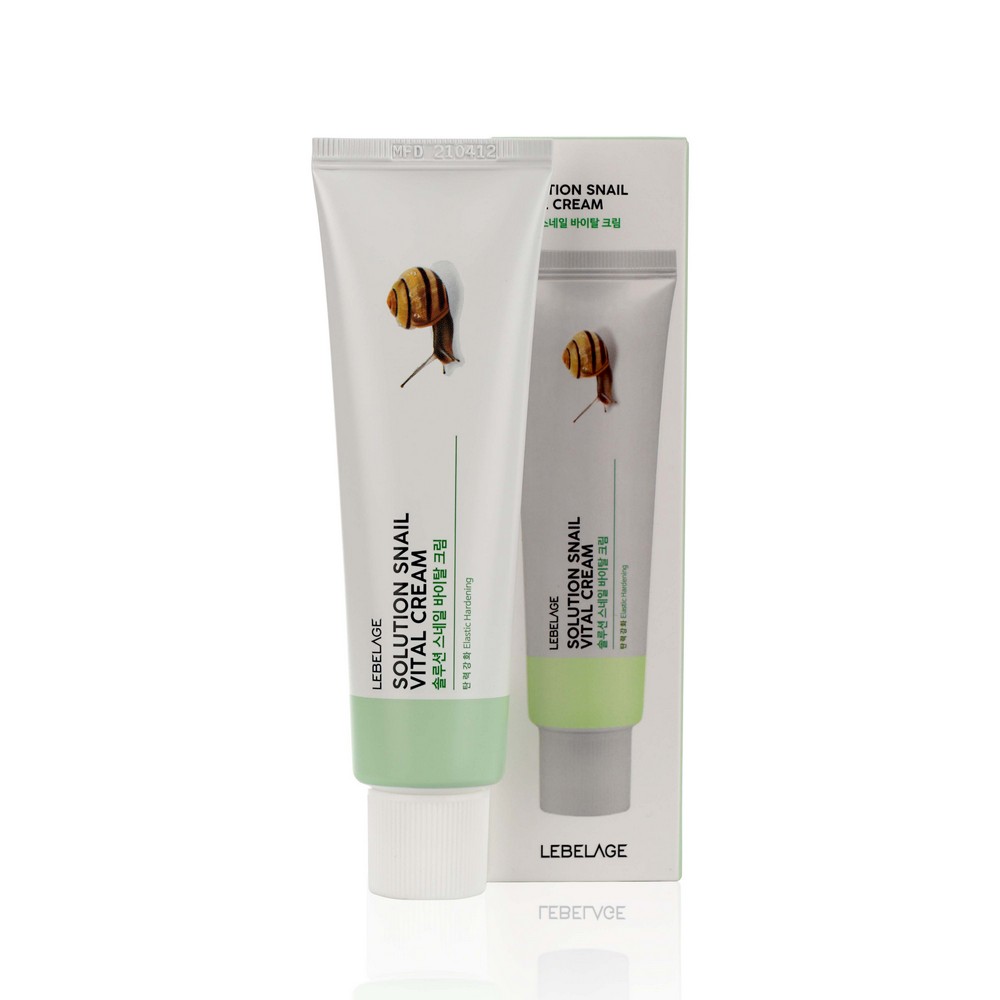 

Крем для лица с муцином улитки Lebelage " Solution Snail Vital cream " с лифтинг-эффектом 50мл