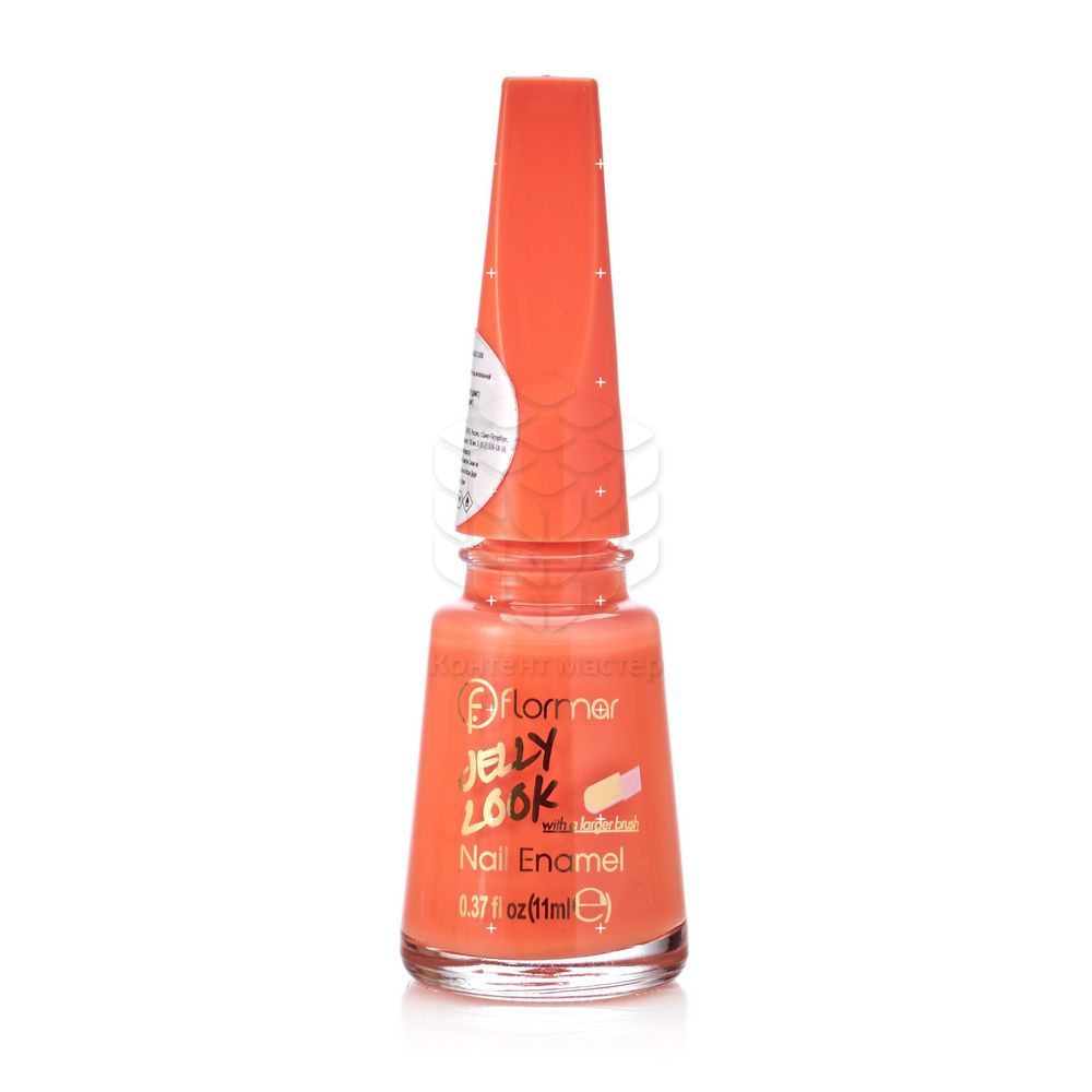 

Лак для ногтей Flormar Jelly Look Nail Enamel JL03 Coral Red 11мл