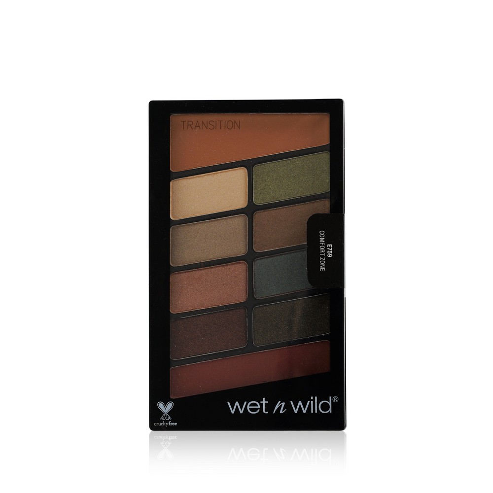 

Тени для век Wet'n Wild Color Icon 10 цветов E759 Comfort zone 8,1г