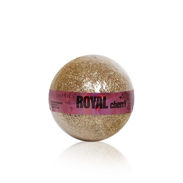 Бурлящий шар для ванны L'Cosmetics " Royal Cherry " 120г