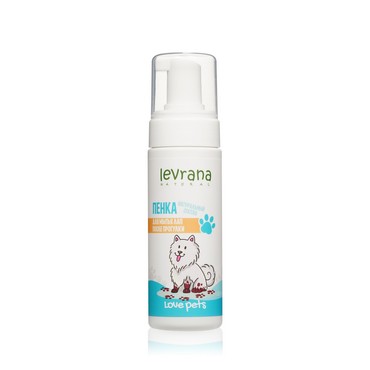 Пенка для мытья лап после прогулки Levrana Love Pets 150мл