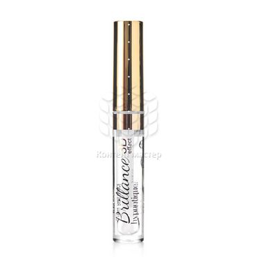 Блеск для губ Vivienne Sabo Brillance Hypnotique с эффектом 3D 38 Полупрозрачный бежево-розовый , с белым перламутровым глитером 3мл
