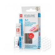 Средство для ногтей Eveline Nail Therapy Professional экспресс - сушка и защитное покрытие 3 в 1 12мл