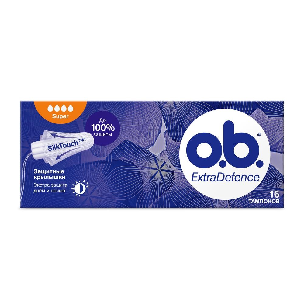 

Тампоны o.b. super 16шт
