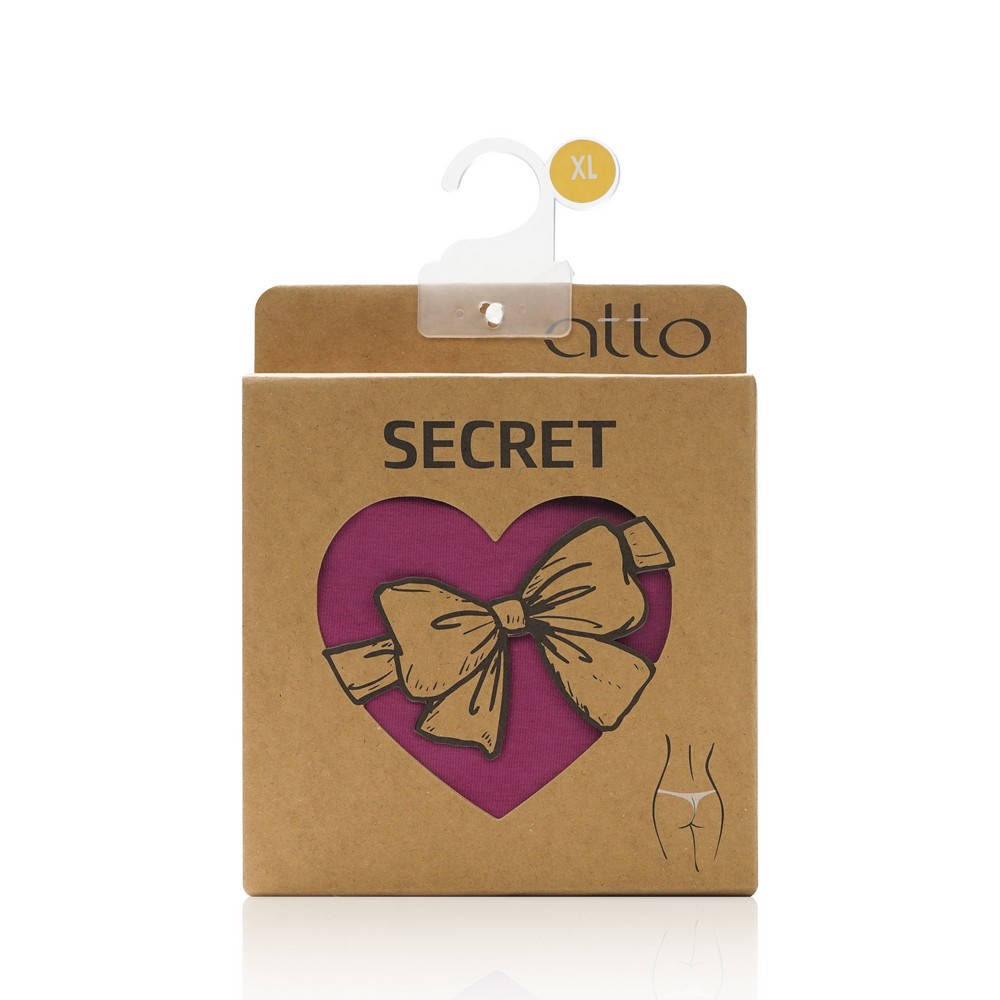 Женские трусы - стринги Atto Secret , Фиолетовый , XL женские трусы стринги atto secret розовый l