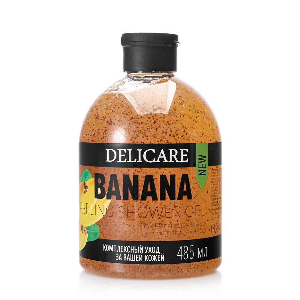 

Гель - пилинг для душа Delicare Fruit Peeling " Банан " 485мл