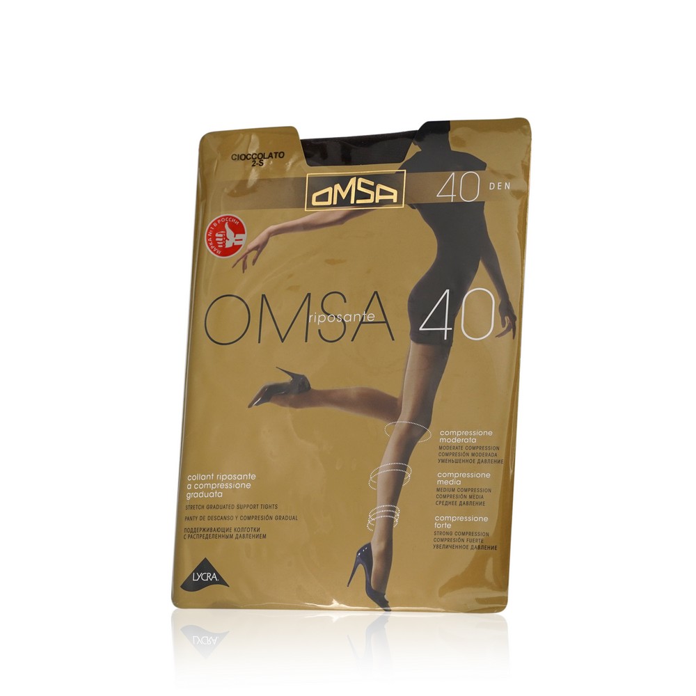 

Женские колготки Omsa 40den Cioccolato 2 размер