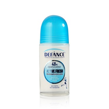 Женский дезодорант - антиперспирант Defance " Active fresh " 50мл