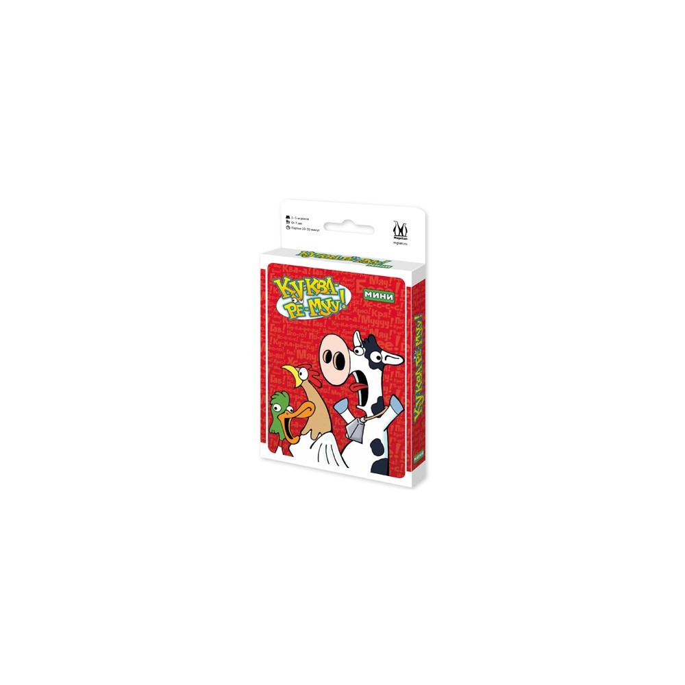 

Настольная игра Magellan " Ку-Ква-Ре-Муу! " мини , 7+ , арт. MAG119601