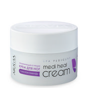 Крем для ног Aravia Professional Spa Pedicure " Medi Heal Cream " регенерирующий от трещин , с маслом лаванды 150мл