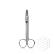 Педикюрные ножницы QVS Toenail из нержавеющей стали для твёрдых ногтей