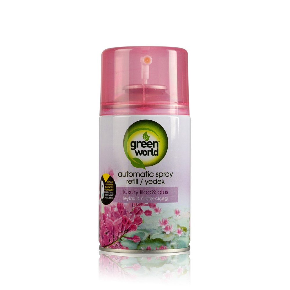 

Автоматический освежитель воздуха Green World " Luxury Lilac & Lotus " , сменный блок 250мл