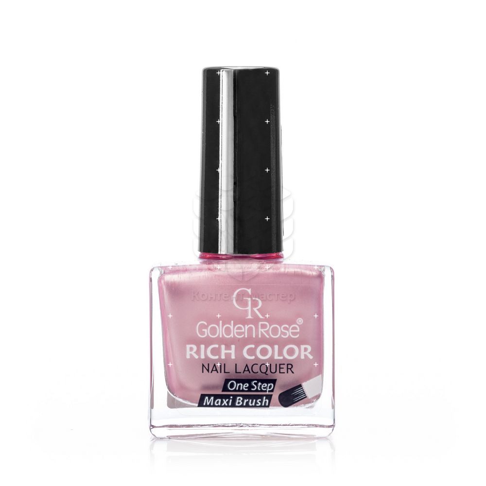 

Лак для ногтей Golden Rose Rich Color 02 Светло-розовый перламутровый 10,5мл