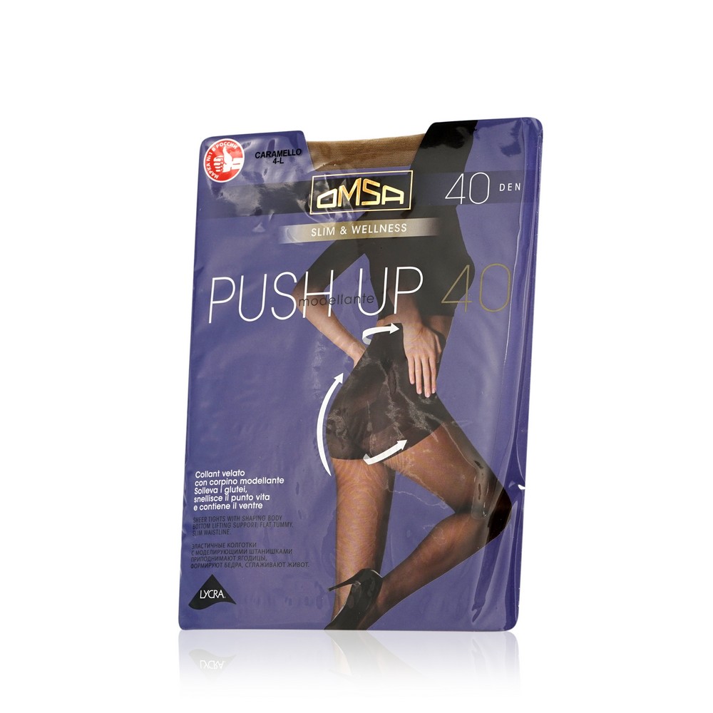 

Женские колготки Omsa Push Up 40den Caramello 4 размер