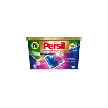 Капсулы для стирки цветного белья Persil Duo-caps Color 12шт