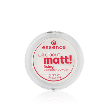 Пудра для лица Essence All about matt! фиксирующая , компактная , Прозрачный 8г