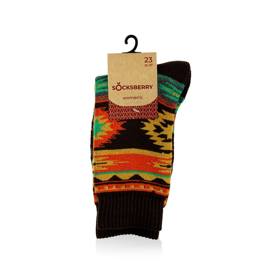 

Женские махровые носки Socksberry WO167 , Коричневый , р.23
