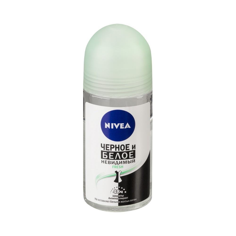 

Женский дезодорант - антиперспирант Nivea Невидимая защита для черного и белого " Fresh " 50мл
