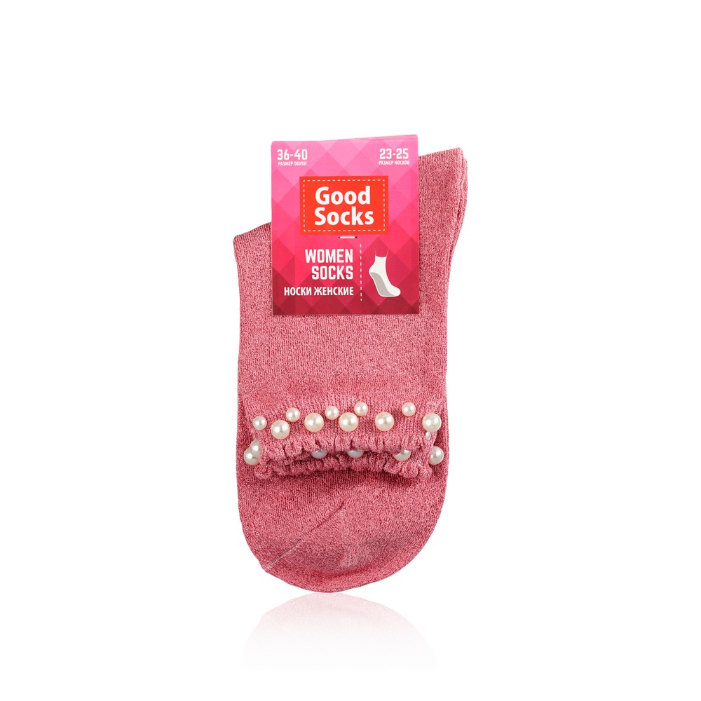 

Женские носки Good Socks WAT81266-39 трикотажные , с жемчугом