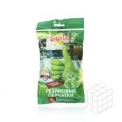 Перчатки Guten Tag с хлопковым напылением с ароматом лайма L 1 пара