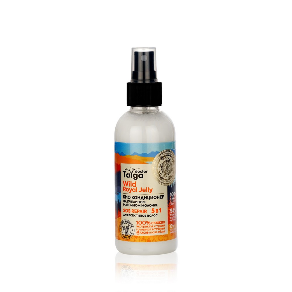 

Спрей - кондиционер для волос Natura Siberica Doctor Taiga " Wild royal jelly " 5 в 1 170мл