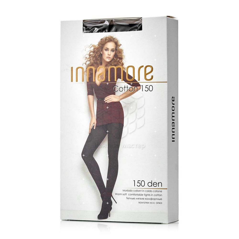 

Хлопковые колготки Innamore Cotton женские 150den Moka 4 размер
