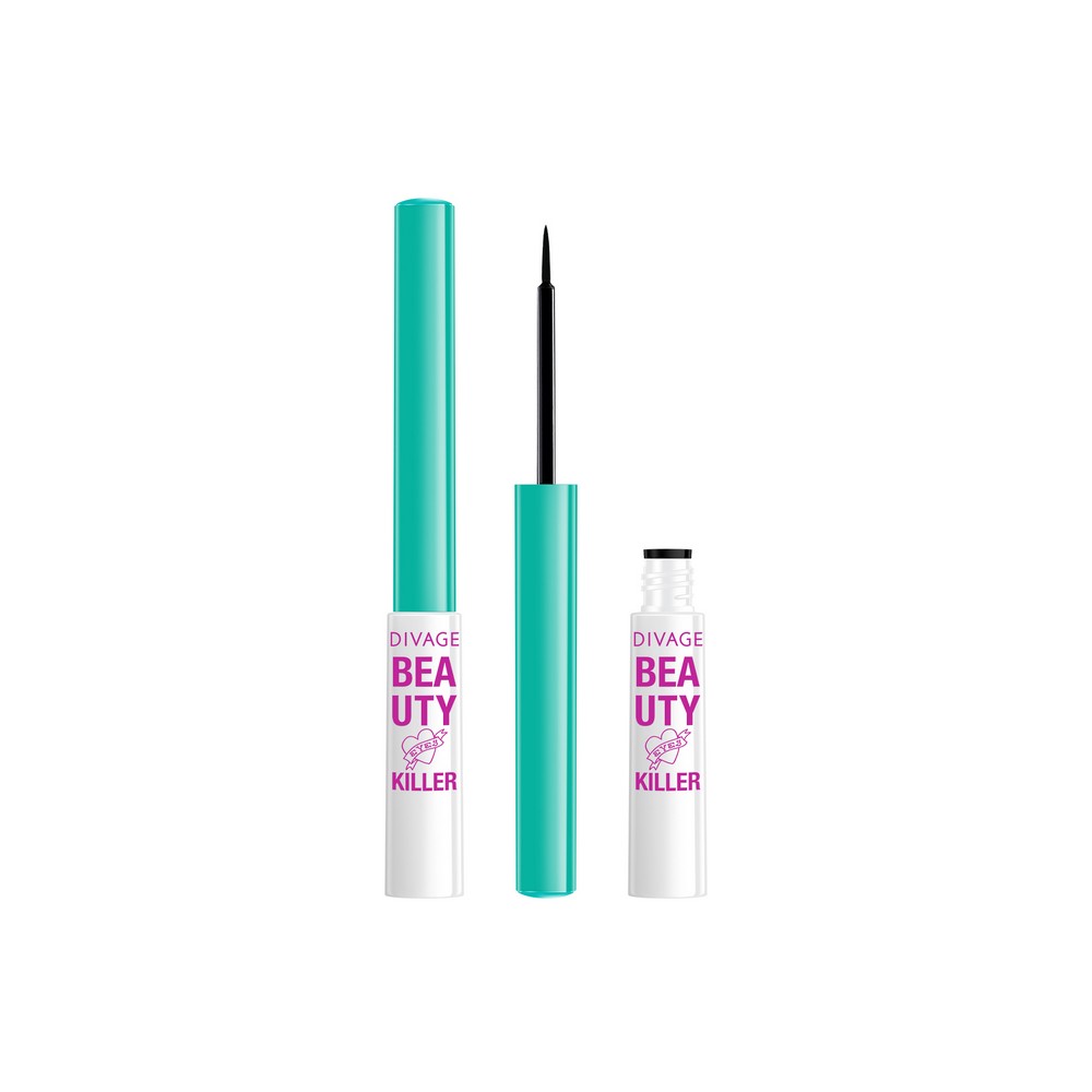 

Жидкая подводка для век Divage Beauty Killer 01 2мл