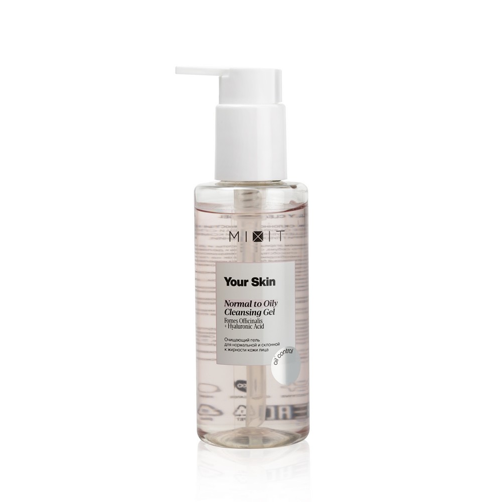 

Очищающий гель для лица Mixit Your skin для нормальной и жирной кожи 150мл