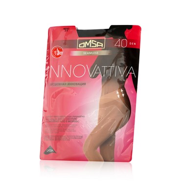 Женские колготки Omsa Innovativa 40den Nero 2 размер