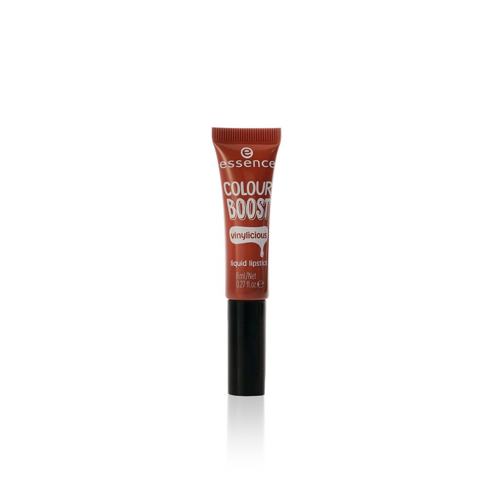 

Жидкая помада для губ Essence " Colour Boost Vinylicious " 04 Woody Rosy