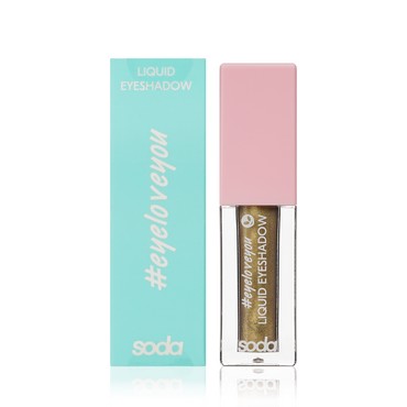 Жидкие тени для век Soda Liquid Eyeshadow #eyeloveyou 006 , 4мл