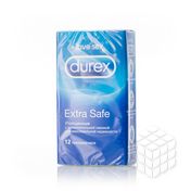 Презервативы DUREX " Extra safe " утолщенные 12шт