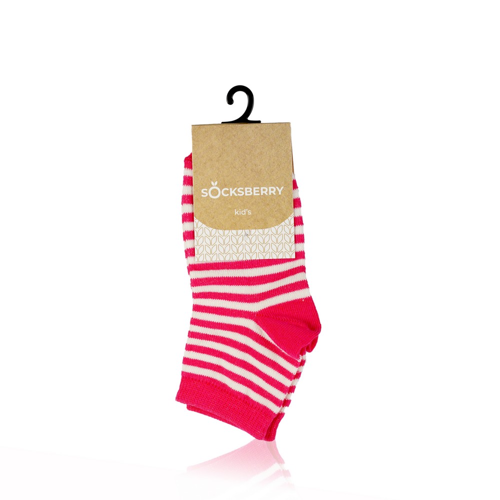 

Детские носки Socksberry KS-0017 " Малиновые полосы " р.16