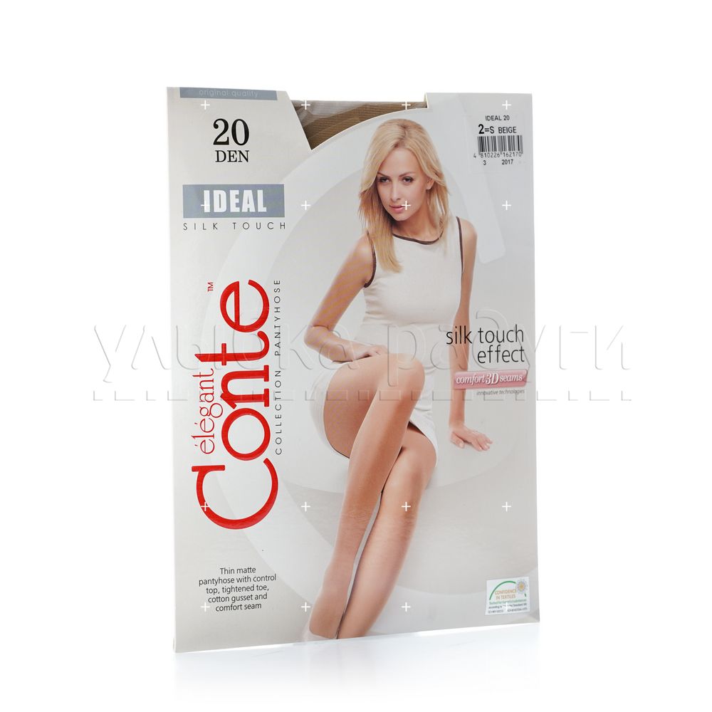 

Женские колготки Conte Ideal 20den Beige 2 размер